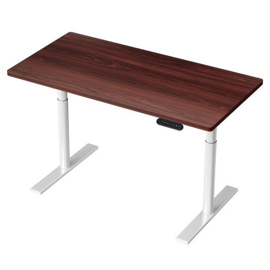 Artiss Standing Desk Motorised Electric Dual Motor 120CM Walnut-0