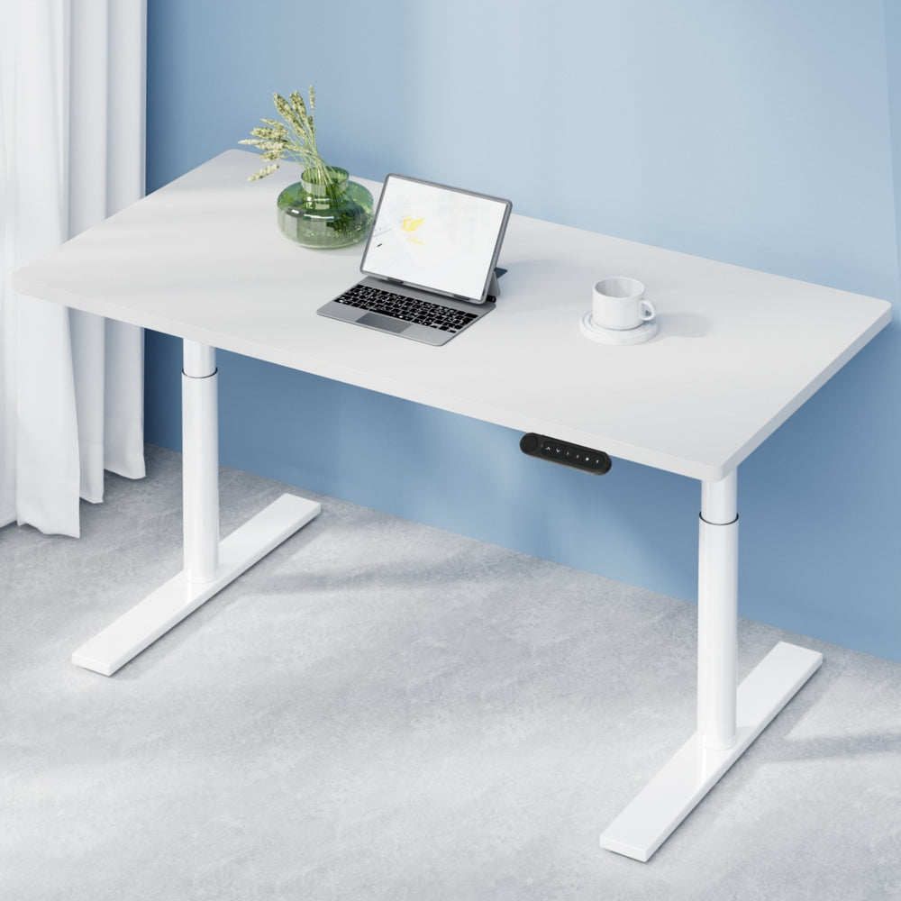 Artiss Standing Desk Motorised Electric Dual Motor 120CM White-6