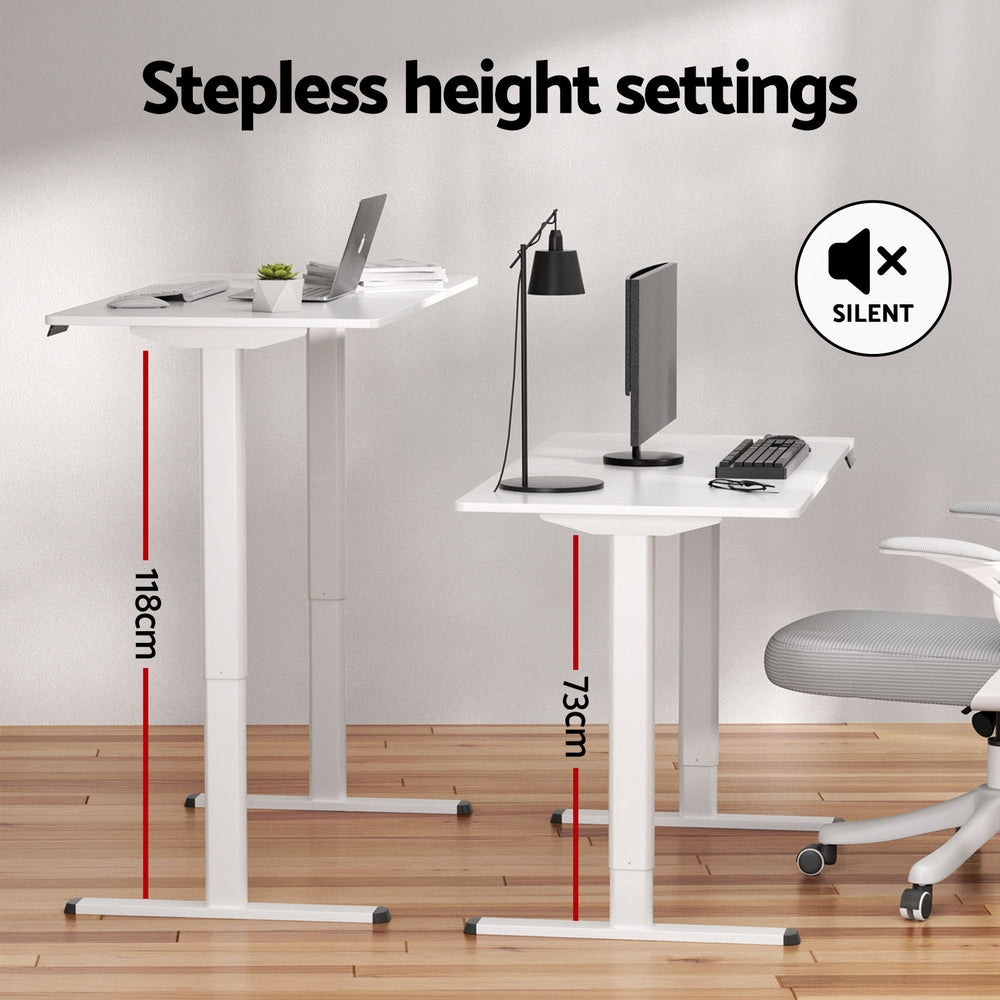 Artiss Electric Standing Desk Sit Stand Desks 120CM-5