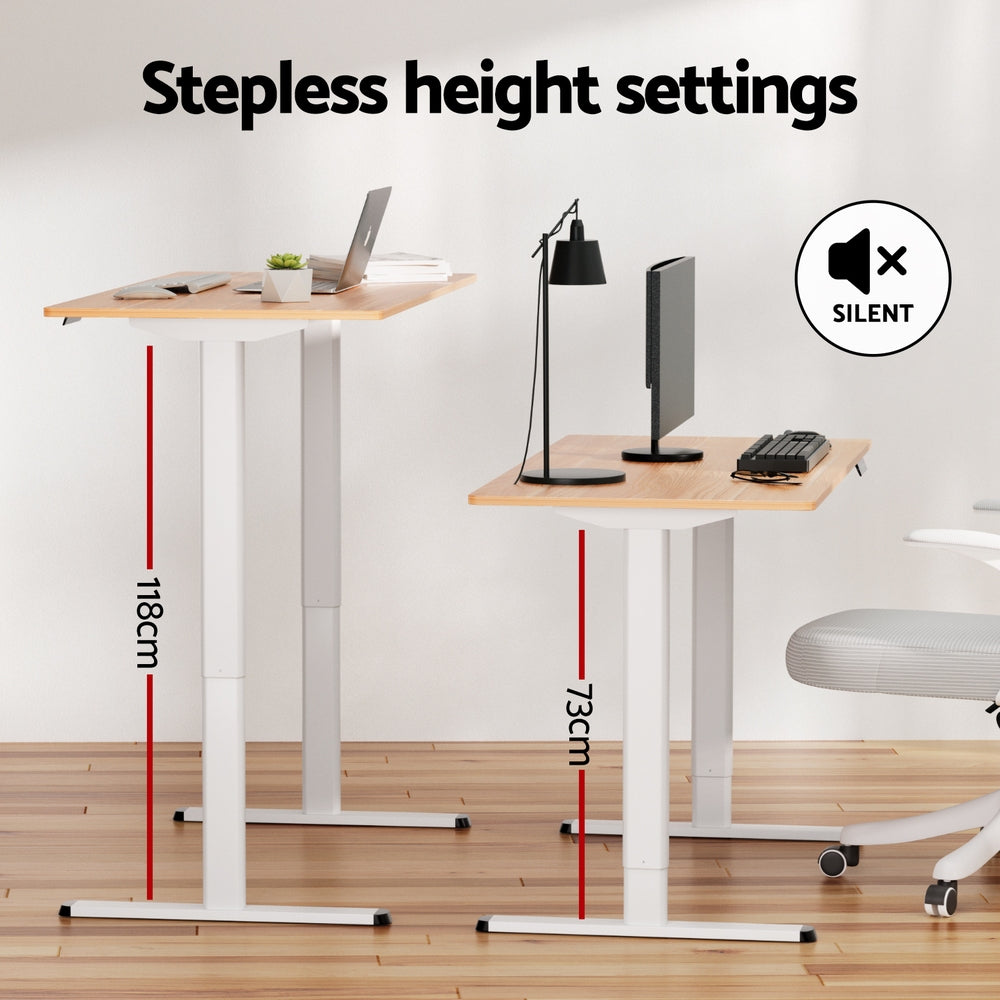 120CM Artiss Electric Standing Desk Sit Stand Desks Home Office Computer Desk-5