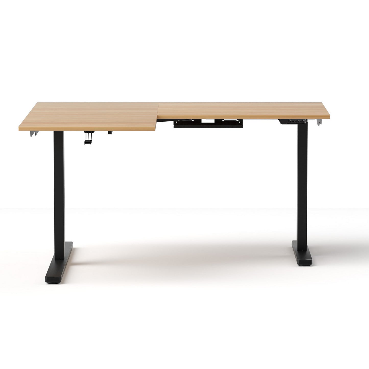 Artiss L-Shape Electric Standing Desk Sit Stand Up Height Adjustable Motorised-2