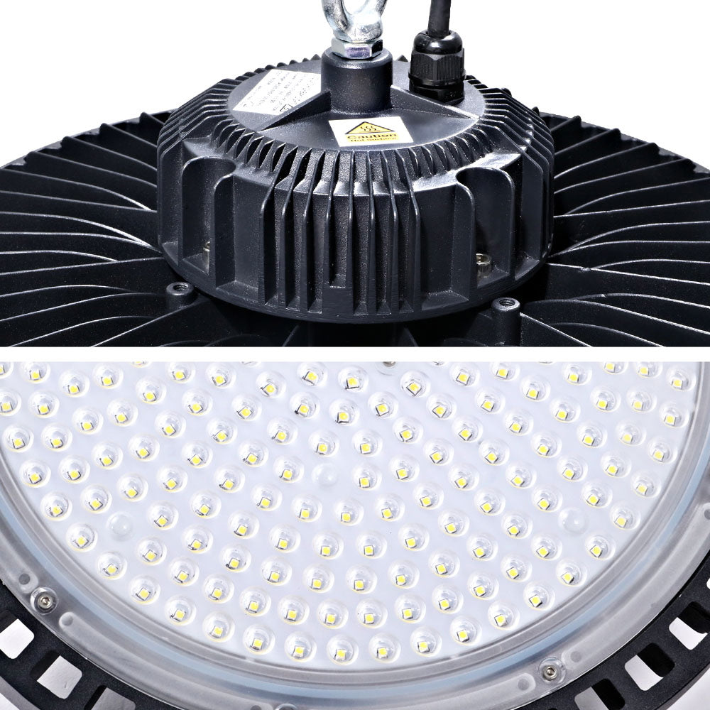 Leier LED High Bay Lights 150W UFO Industrial Workshop Warehouse Factory Lamp-4