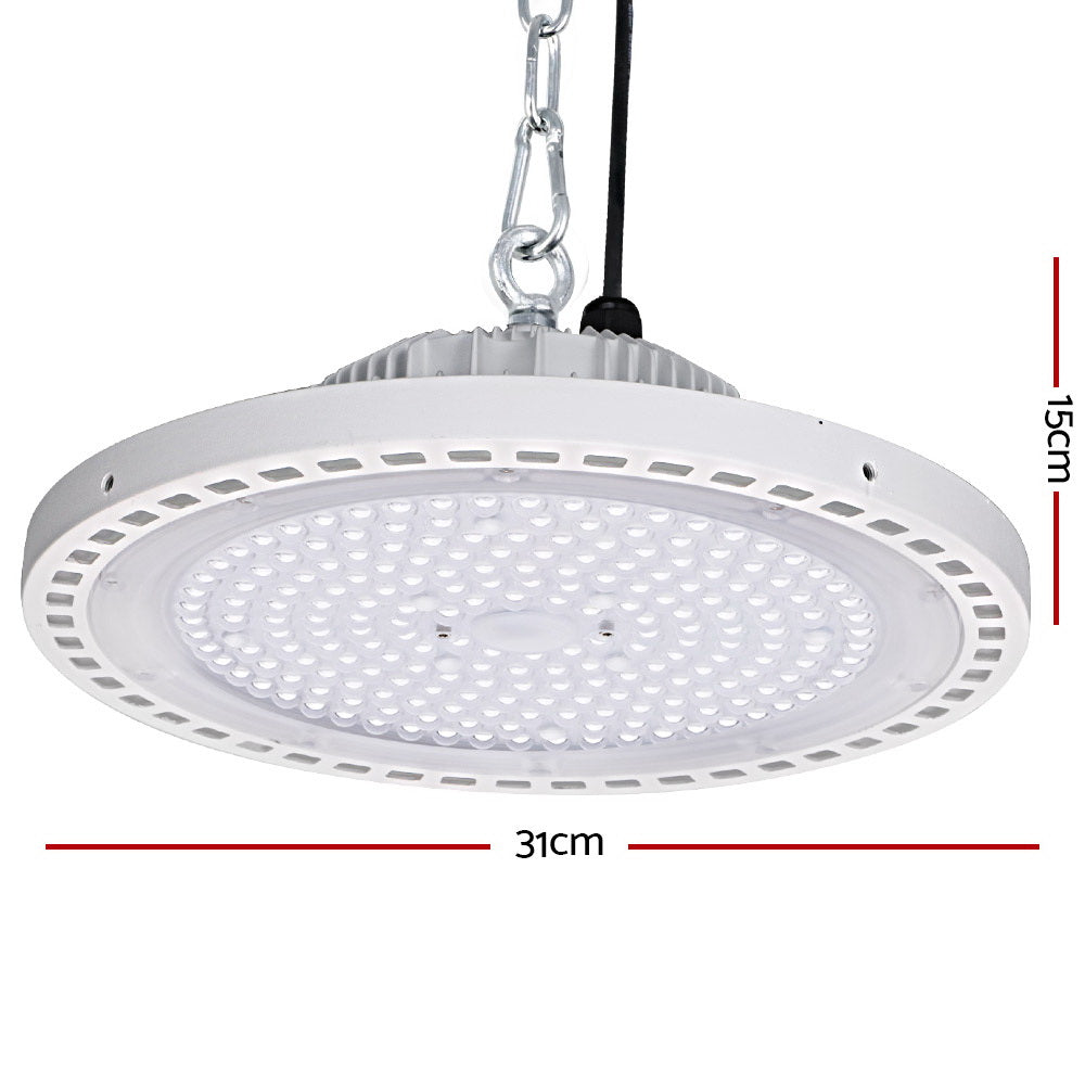 Leier LED High Bay Lights 150W UFO Industrial Shed Warehouse Factory Lamp White-1