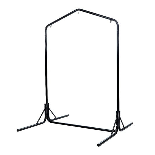 Gardeon Hammock Chair Steel Stand 2 Person Double Outdoor Heavy Duty 200KG-0