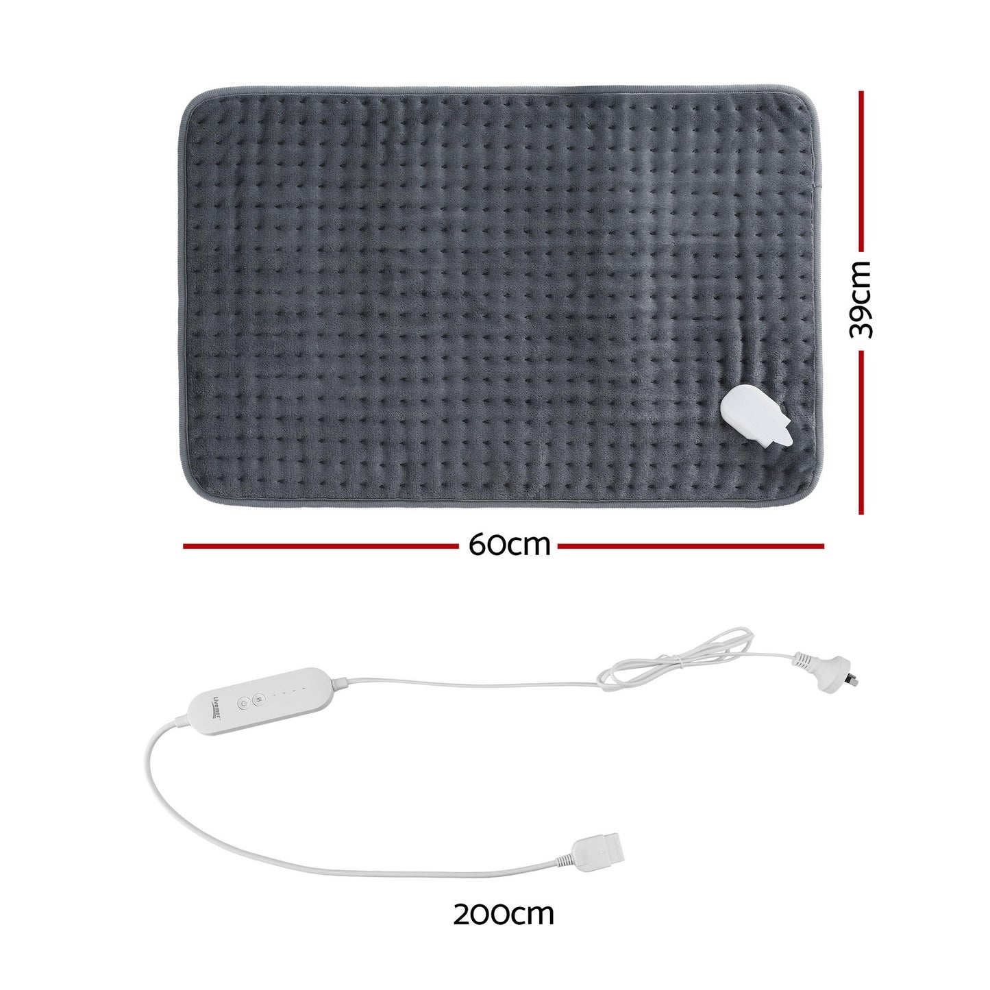 Livemor Electric Heating Pad Heat Mat 60x39cm-1