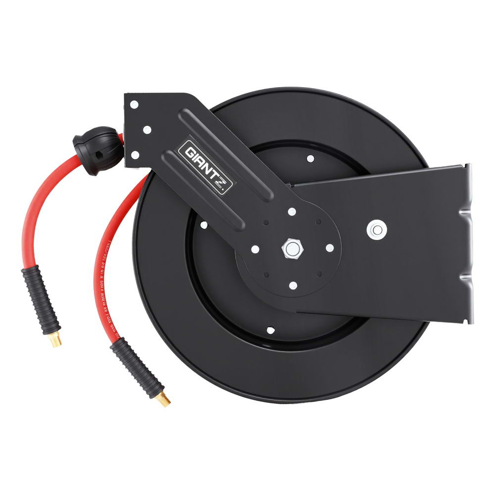 Giantz Air Hose Reel 3/8 IN x 15m Retractable Air Hose 300PSI-1