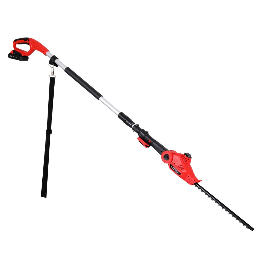 Giantz Cordless Pole Hedge Trimmer Garden Pruner Electric Cutter-0