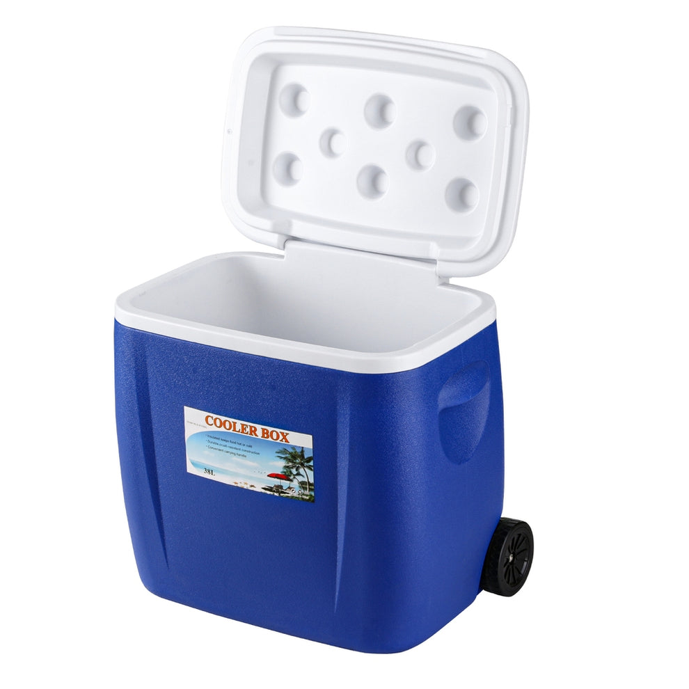 Glacio 38L Portable Ice Cooler Box With Wheels Camping Fridge - Oz – Oz ...