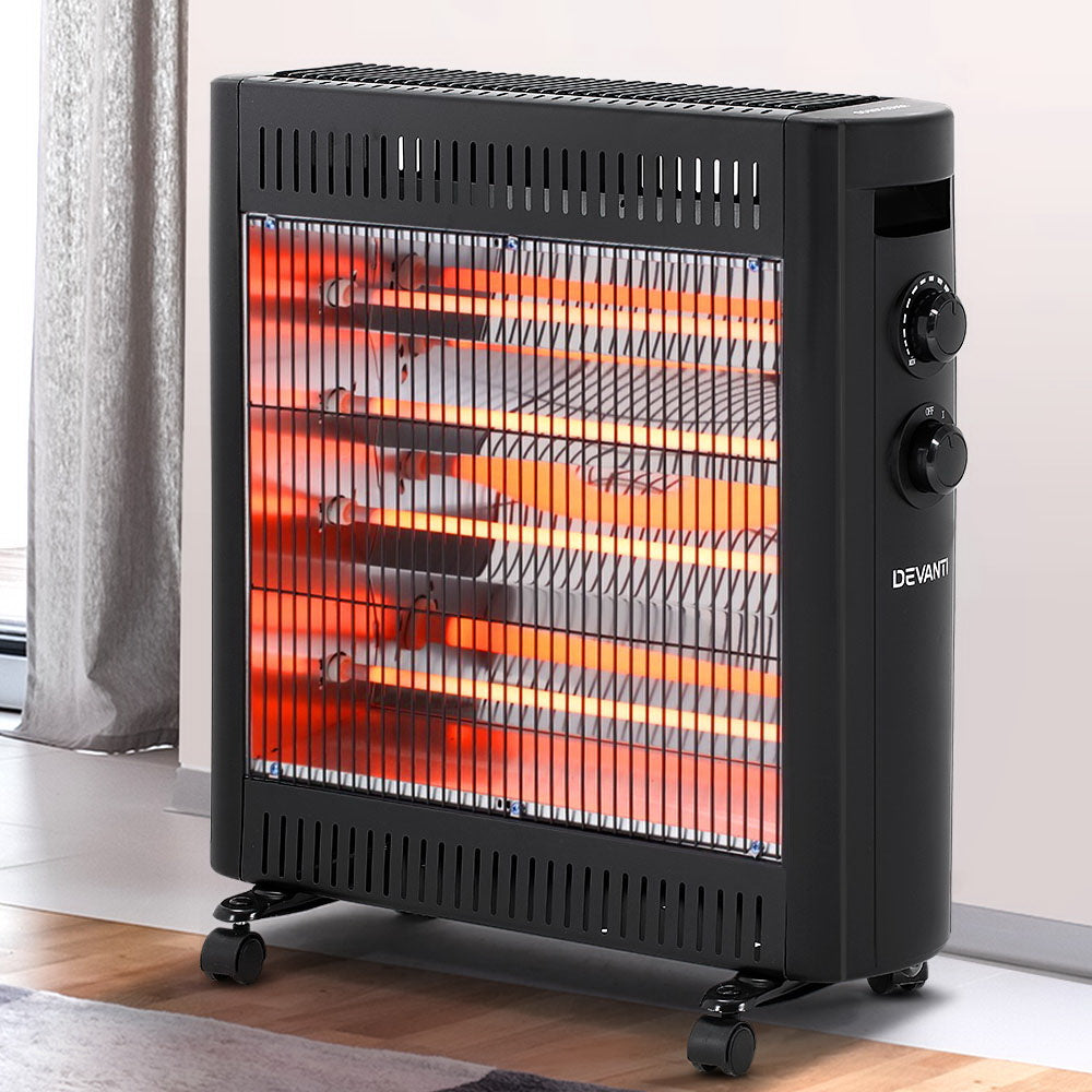 Devanti 2200W Infrared Heater Radiant Heaters-7