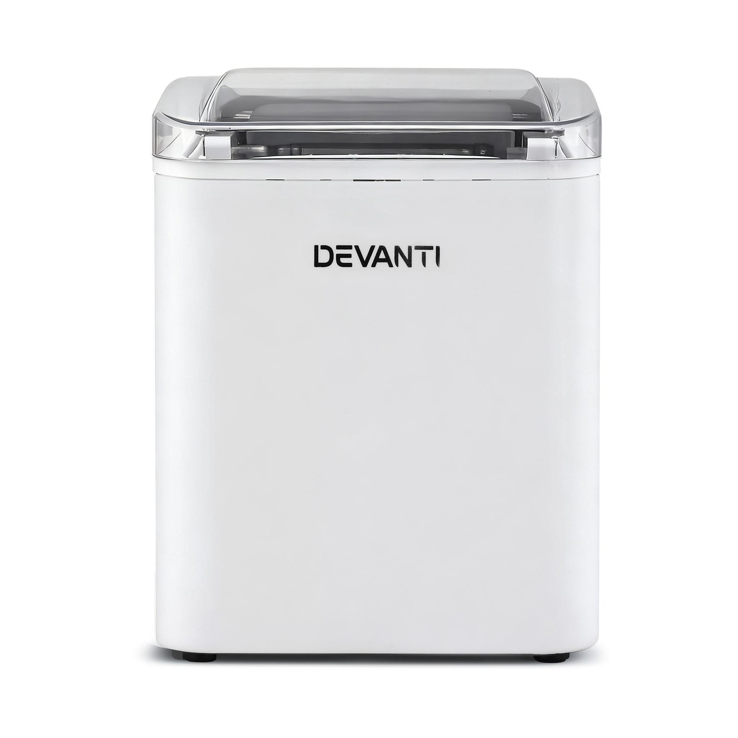 Devanti Ice Maker Machine Portable 12kg Countertop w/Self Cleaning 1.2L White-2