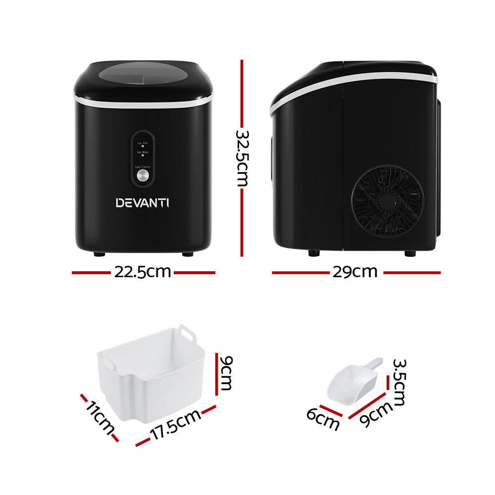 Devanti 15kg Nugget Ice Maker Machine-1