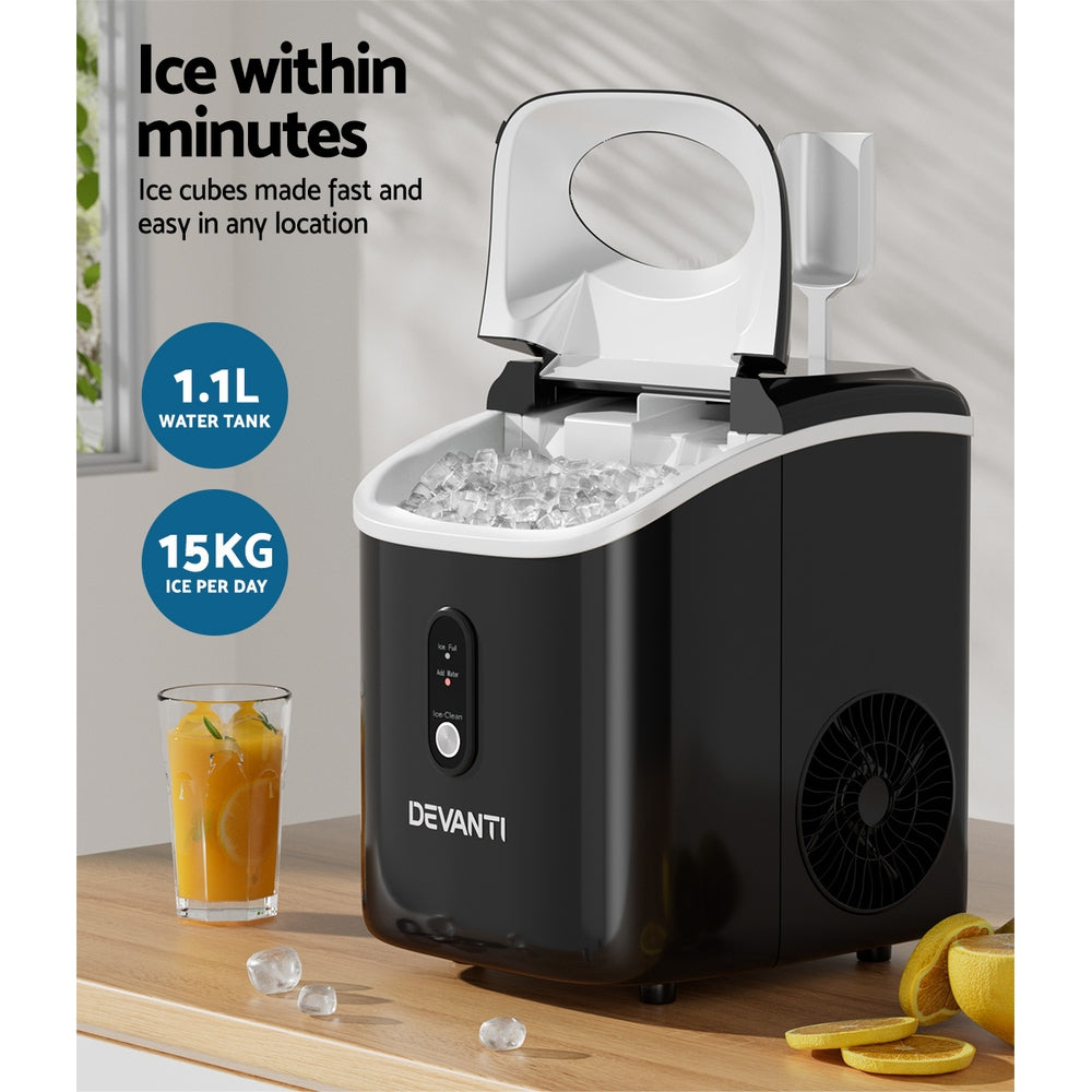 Devanti 15kg Nugget Ice Maker Machine-4