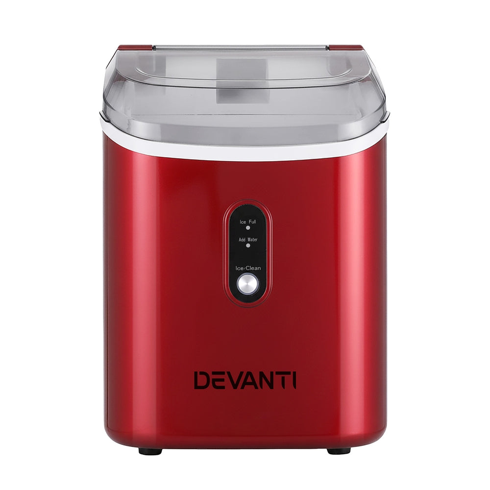 Devanti Ice Maker Machine 15kg Nugget Chewable Ice Cube-2