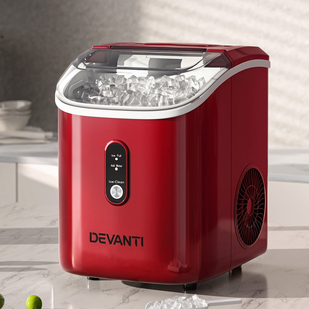 Devanti Ice Maker Machine 15kg Nugget Chewable Ice Cube-6