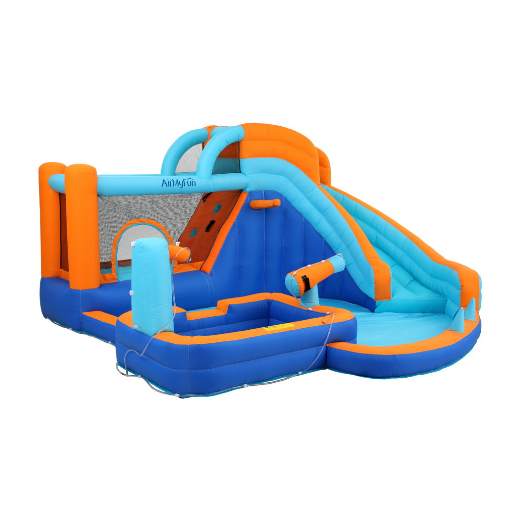 AirMyFun Kids Inflatable Pool Water Slide Park Jumping Castle Bounce 382X381CM-2