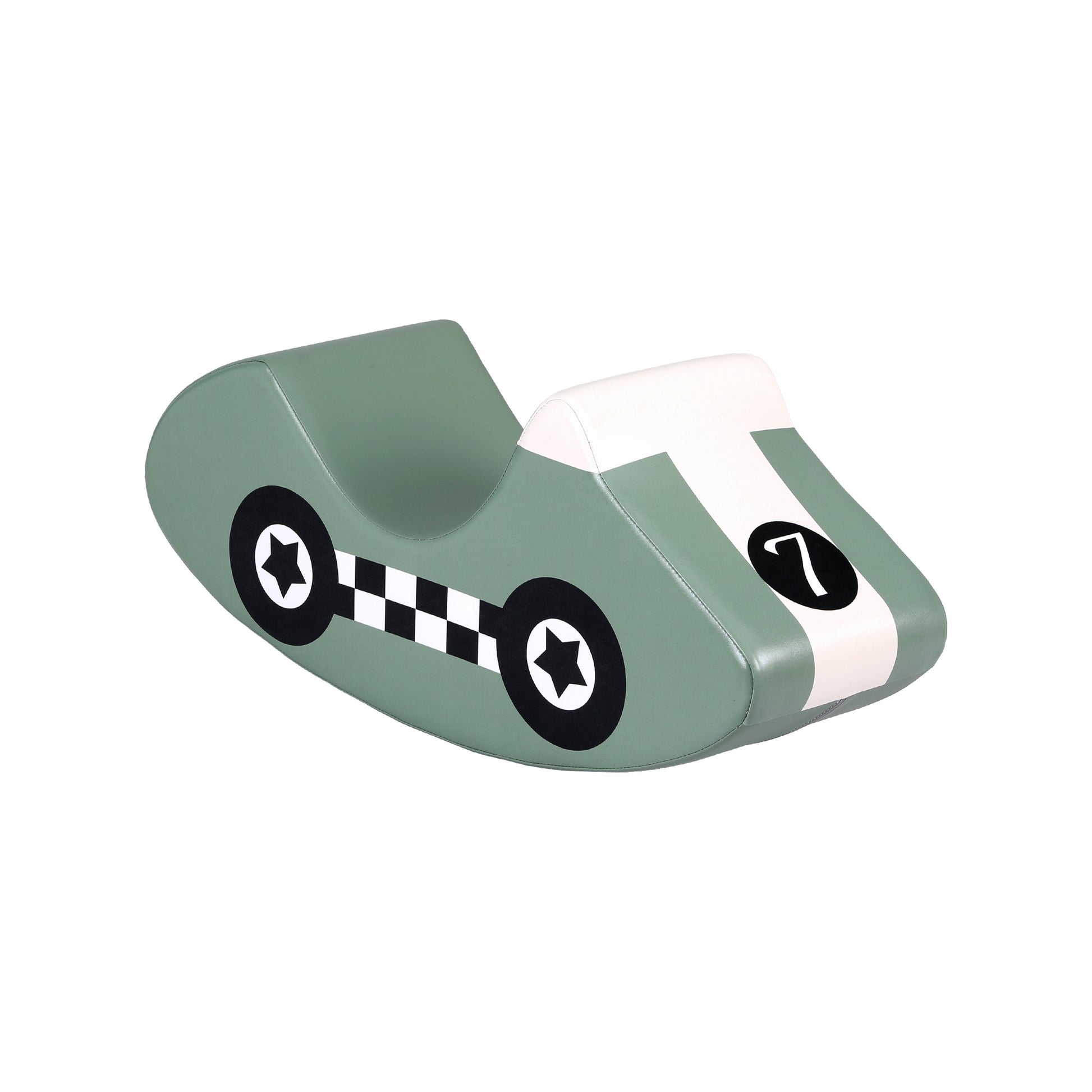 Keezi Kids Climbing Blocks Foam Toddler Playset Soft Indoor Climbing Toy Rocker Green-7