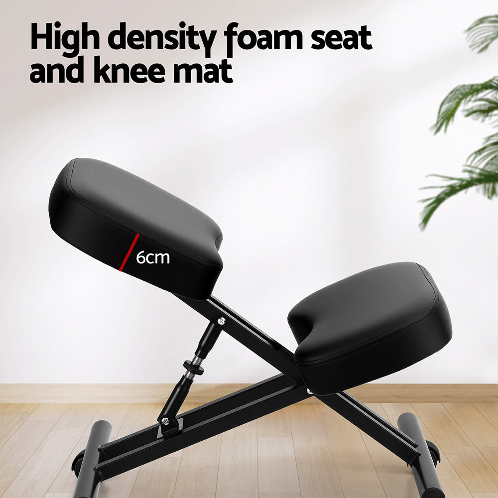 Artiss Kneeling Chair Ergonomic Office Chairs Home Knee Seat Posture Stretch Rest-5