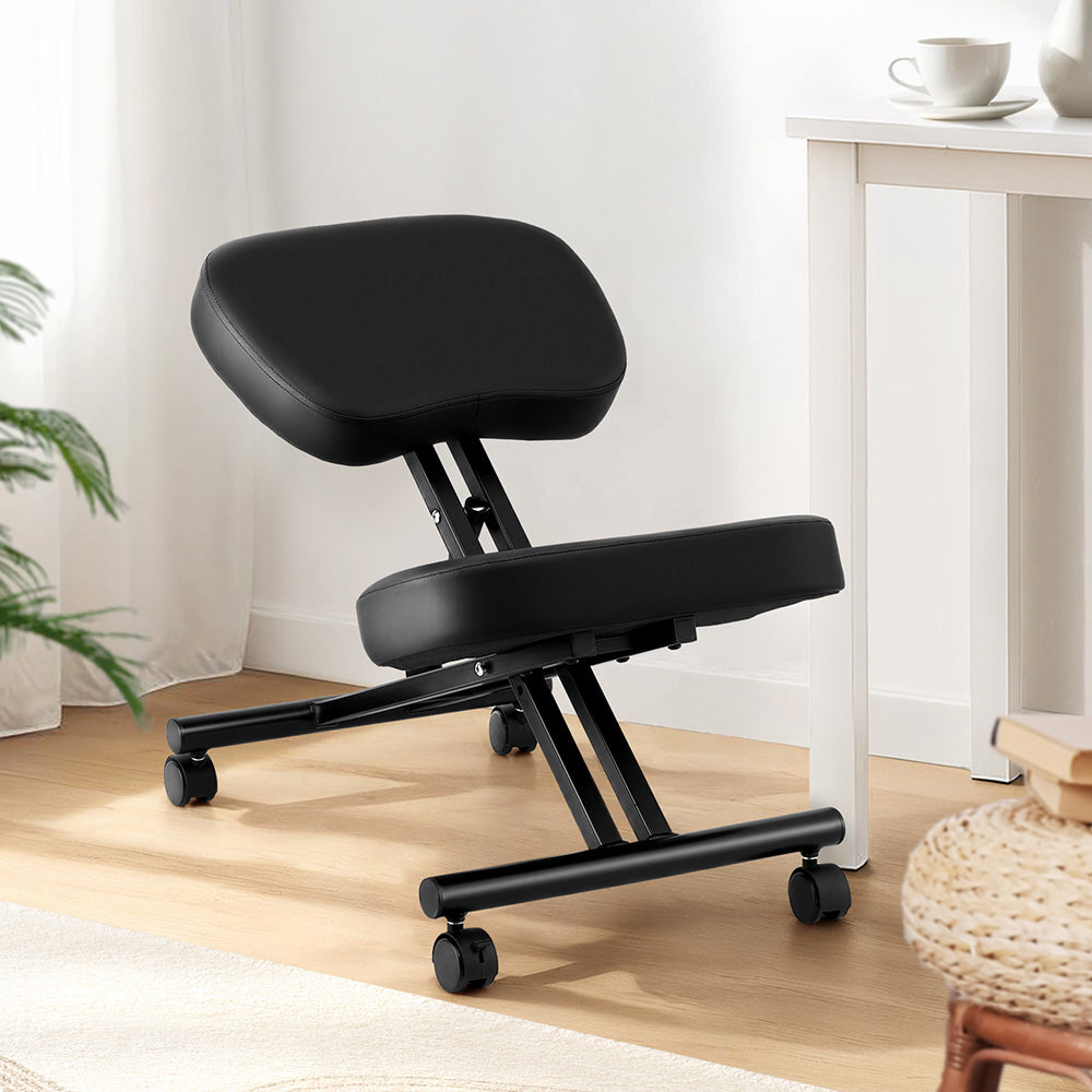 Artiss Kneeling Chair Ergonomic Office Chairs Home Knee Seat Posture Stretch Rest-6