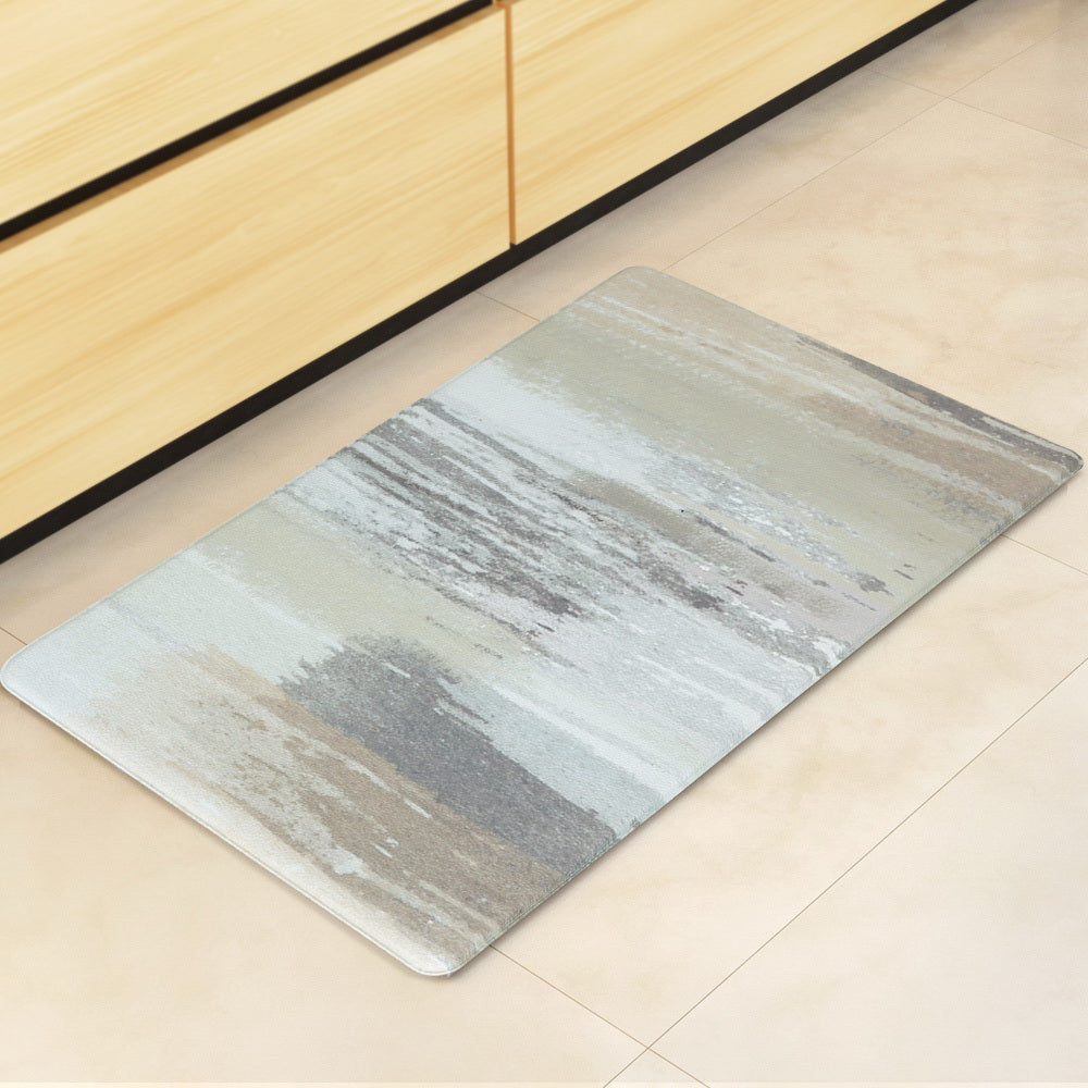 Artiss Kitchen Mat 45x75cm PVC Floor Rug Carpet Non-slip Lydia-6