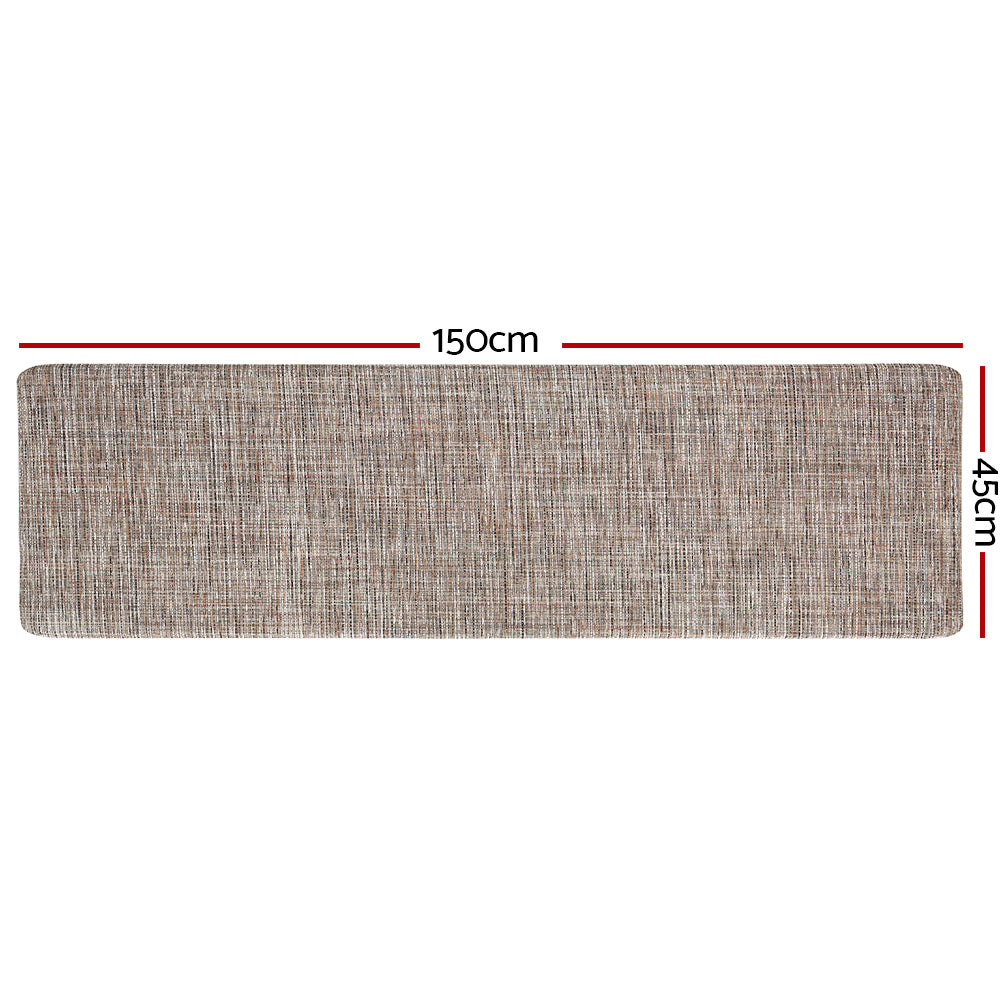 Artiss Kitchen Mat 45x150cm Textilene Floor Rug Carpet Non-slip-1