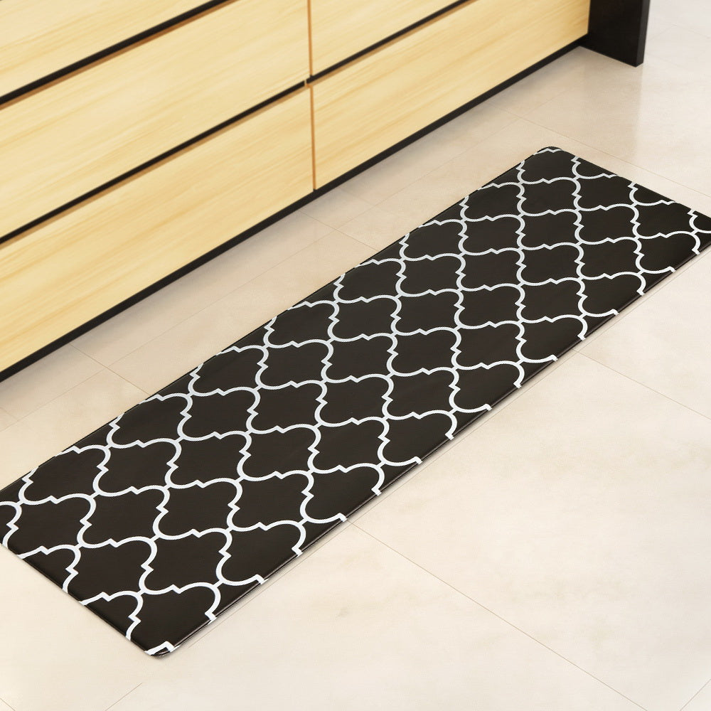 Artiss Kitchen Mat 45x150cm PVC Floor Rug Carpet Non-slip Gina-6