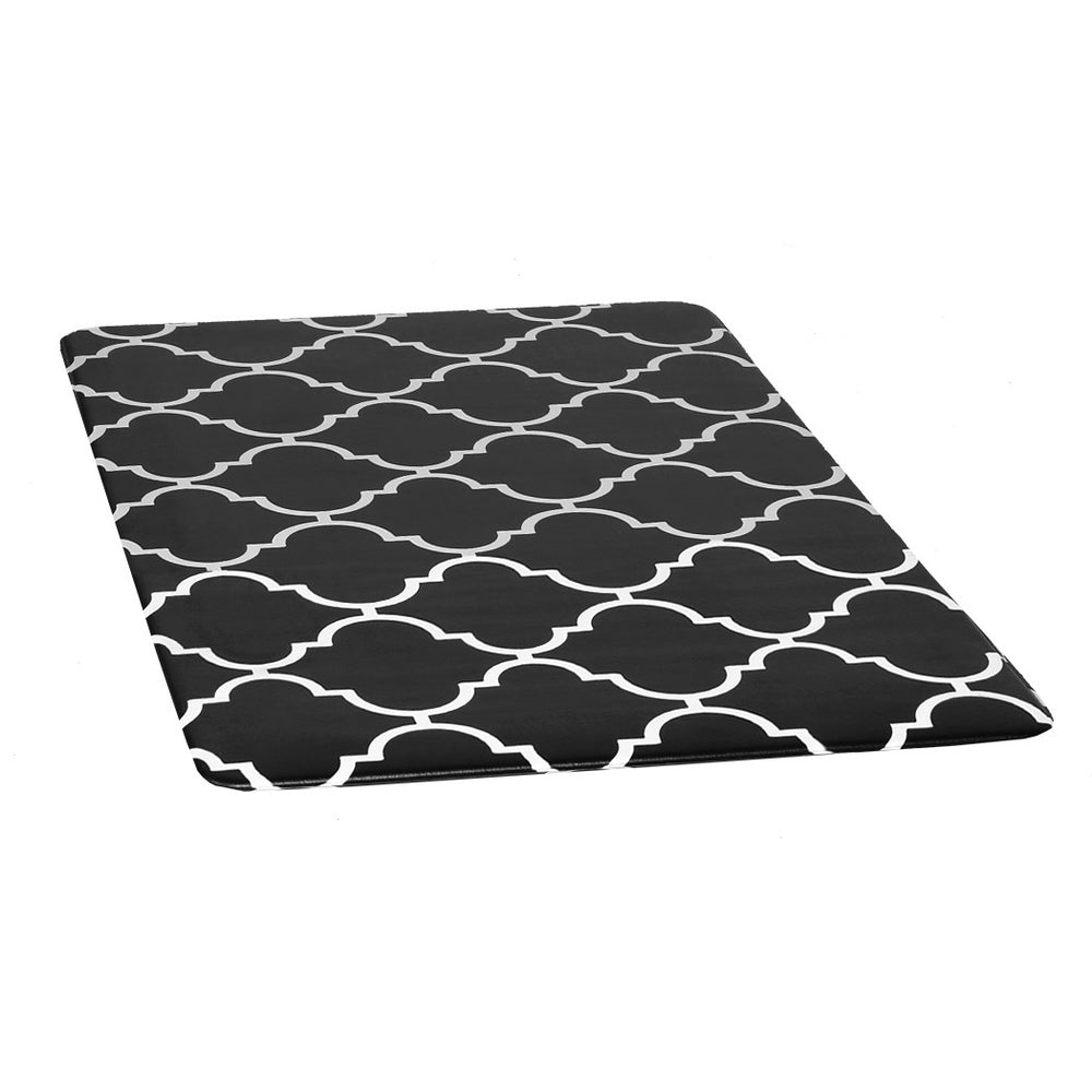 Artiss Kitchen Mat 45x75cm PVC Floor Rug Carpet Non-slip Gina-2