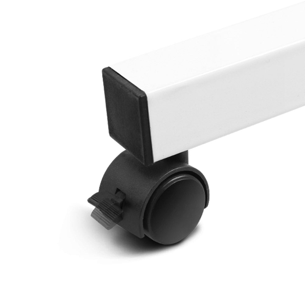 Artiss Laptop Desk Table Adjustable 60CM Light Wood-6