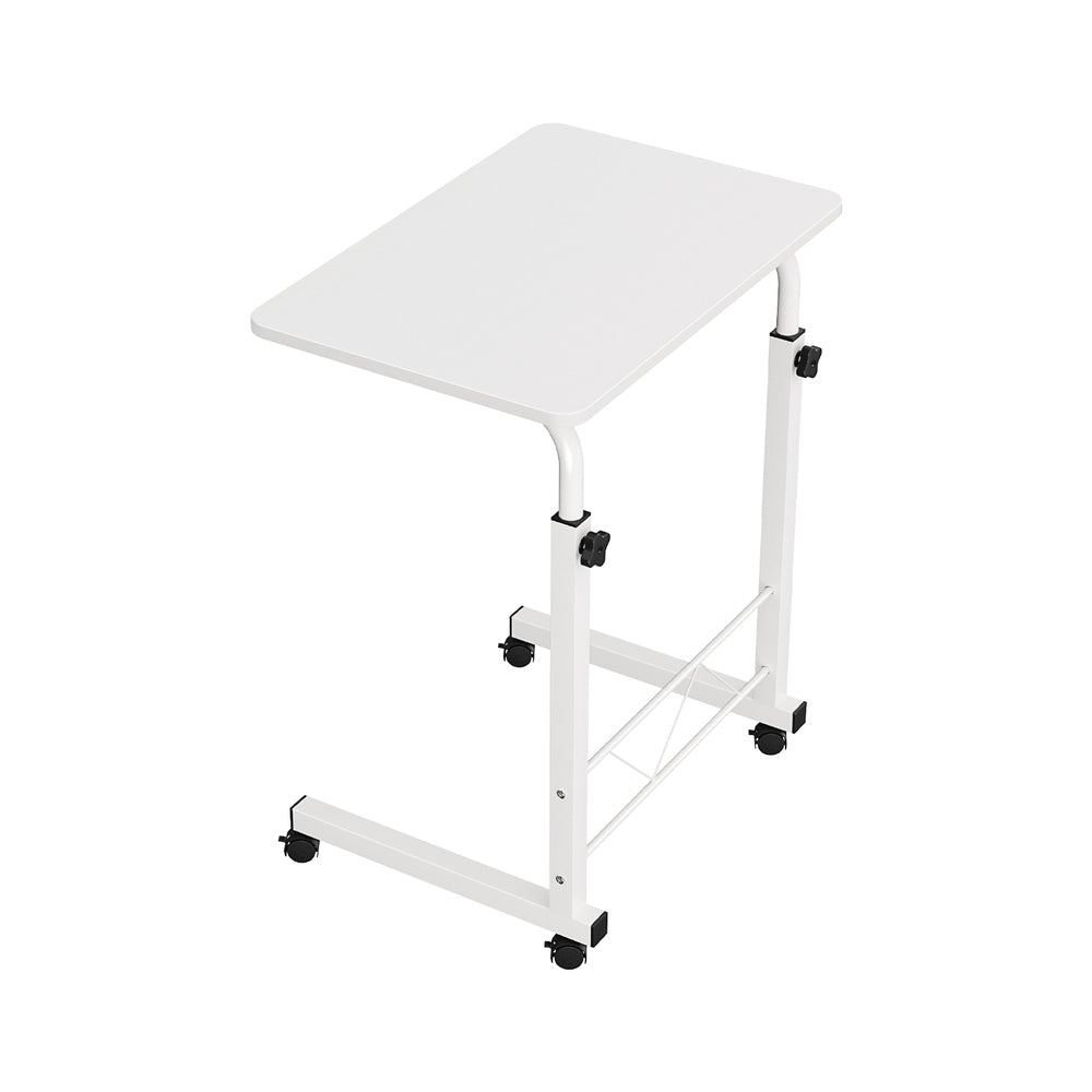 Artiss Laptop Desk Table Adjustable 60CM White-0