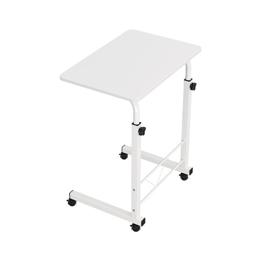 Artiss Laptop Desk Table Adjustable 60CM White-0