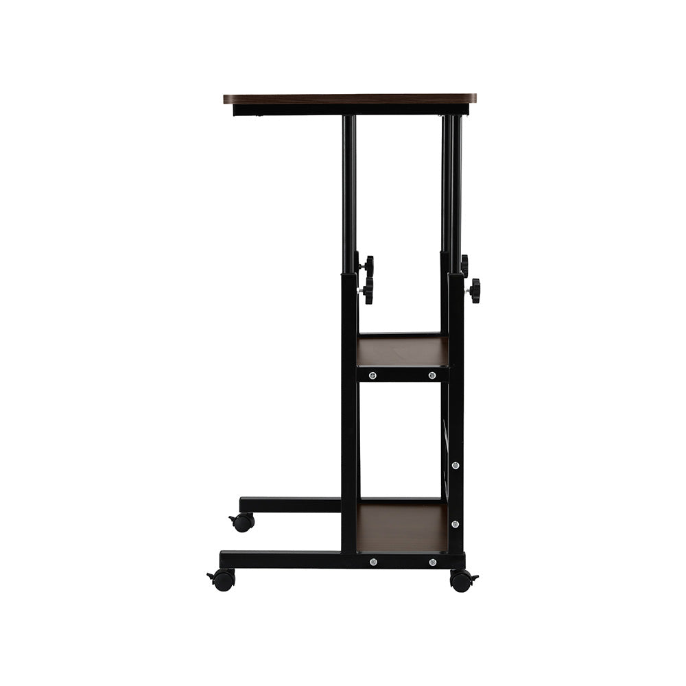 Artiss Laptop Desk Height Adjustable Mobile Workstation Computer Desks 60CM-2
