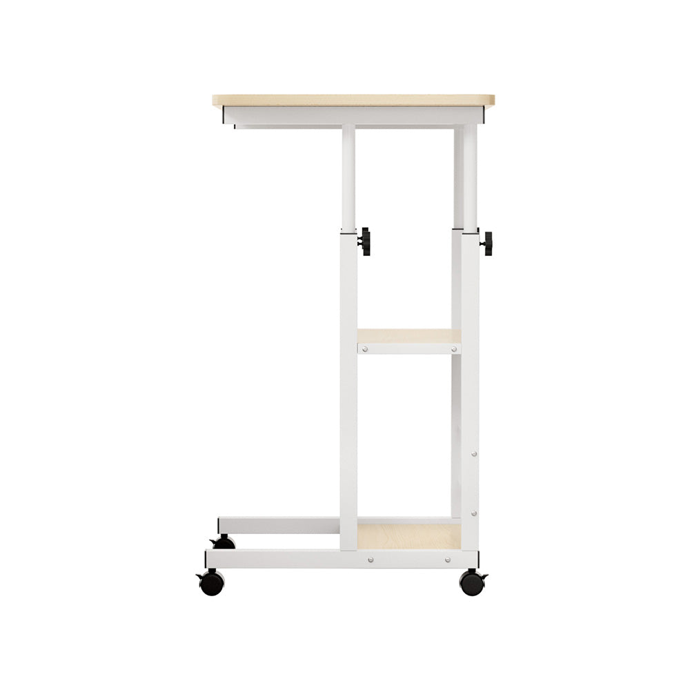 Artiss Laptop Desk Height Adjustable Mobile Workstation Computer Desks 60CM-2