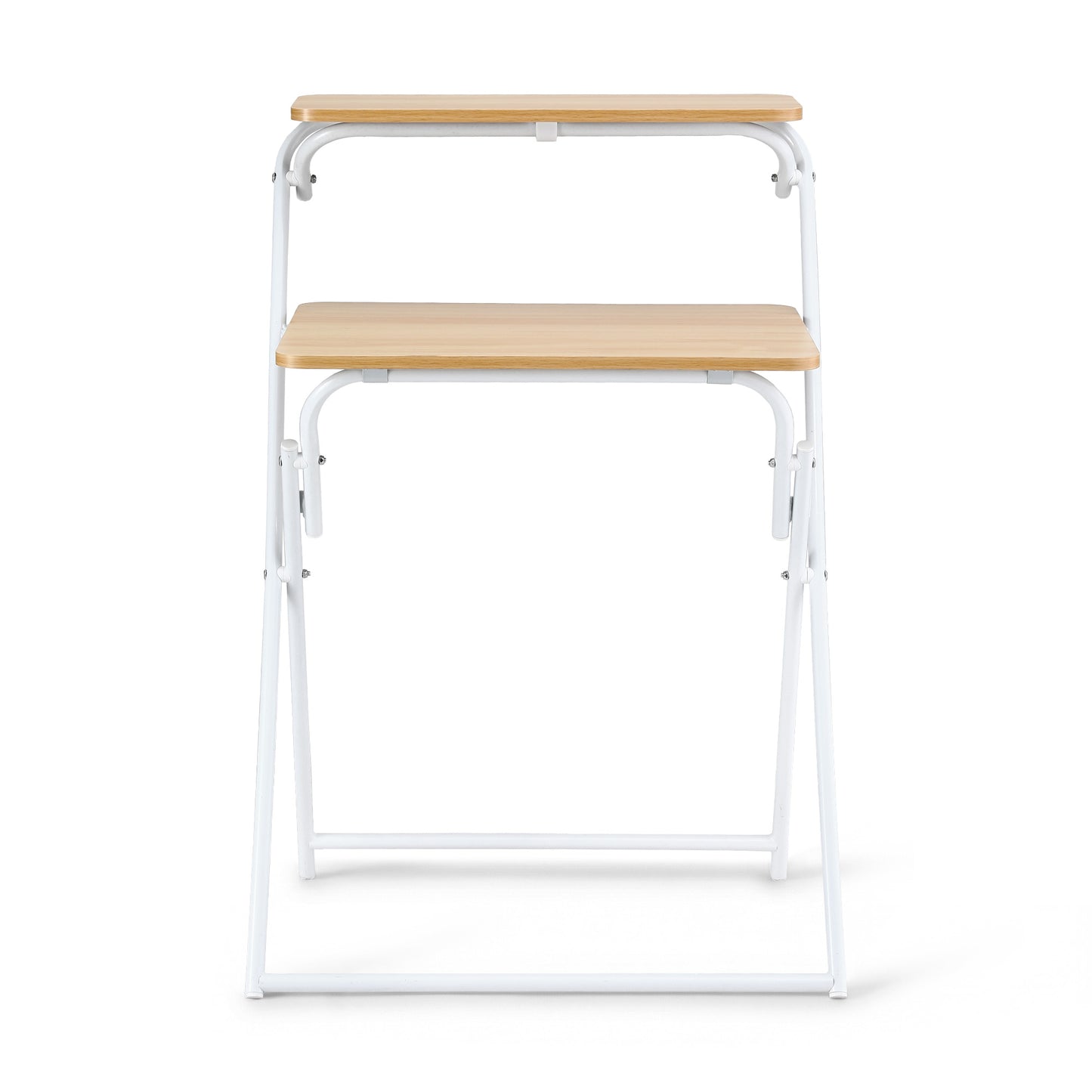 Artiss Laptop Desk Foldable Study Desk Home Office Oak-2