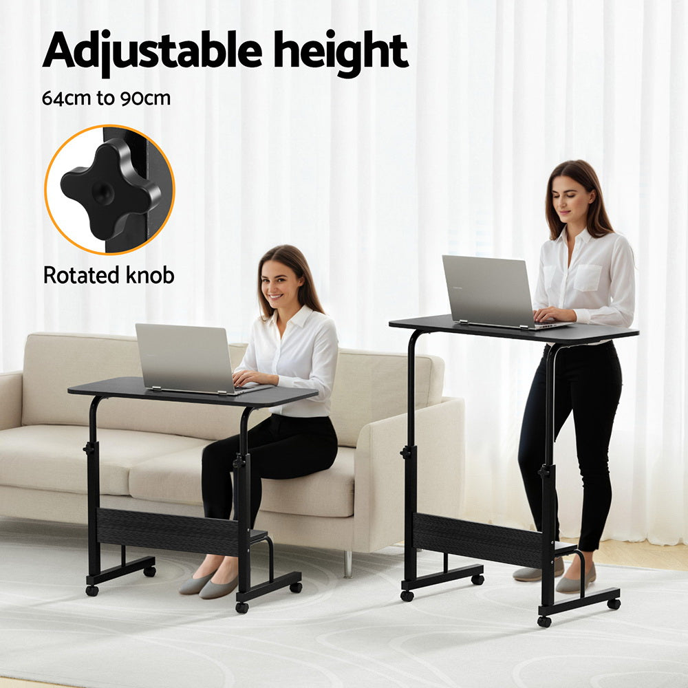 Artiss Laptop Desk Portable Sit Stand Desks Height Adjustable Workstation 80CM-4