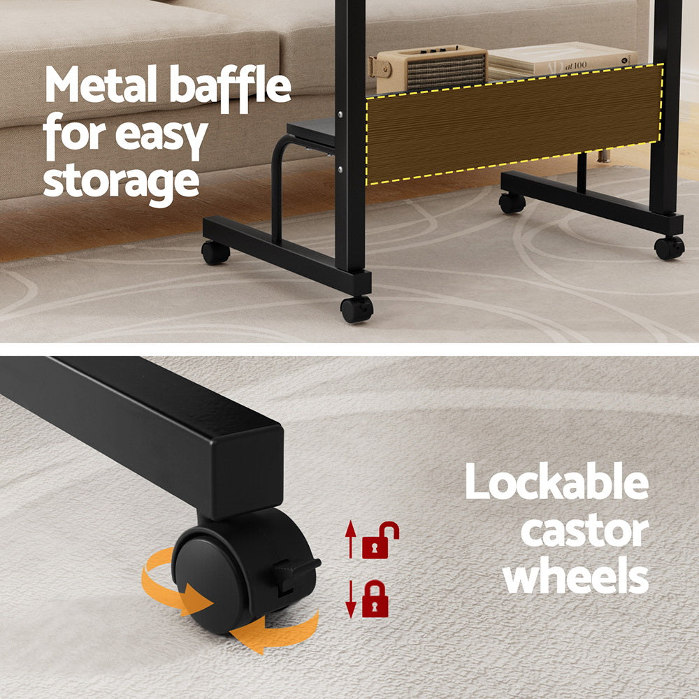 Artiss Laptop Desk Portable Sit Stand Desks Height Adjustable Workstation 80CM-5