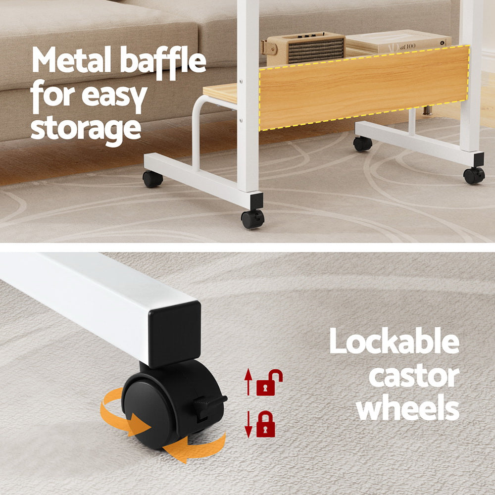 Artiss Laptop Desk Portable Sit Stand Desks Height Adjustable Workstation 80CM-5