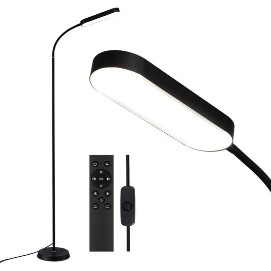 Artiss LED Floor Lamp with Remote Control & 4 Color Temperature Reading Living Room Bedroom Office-0