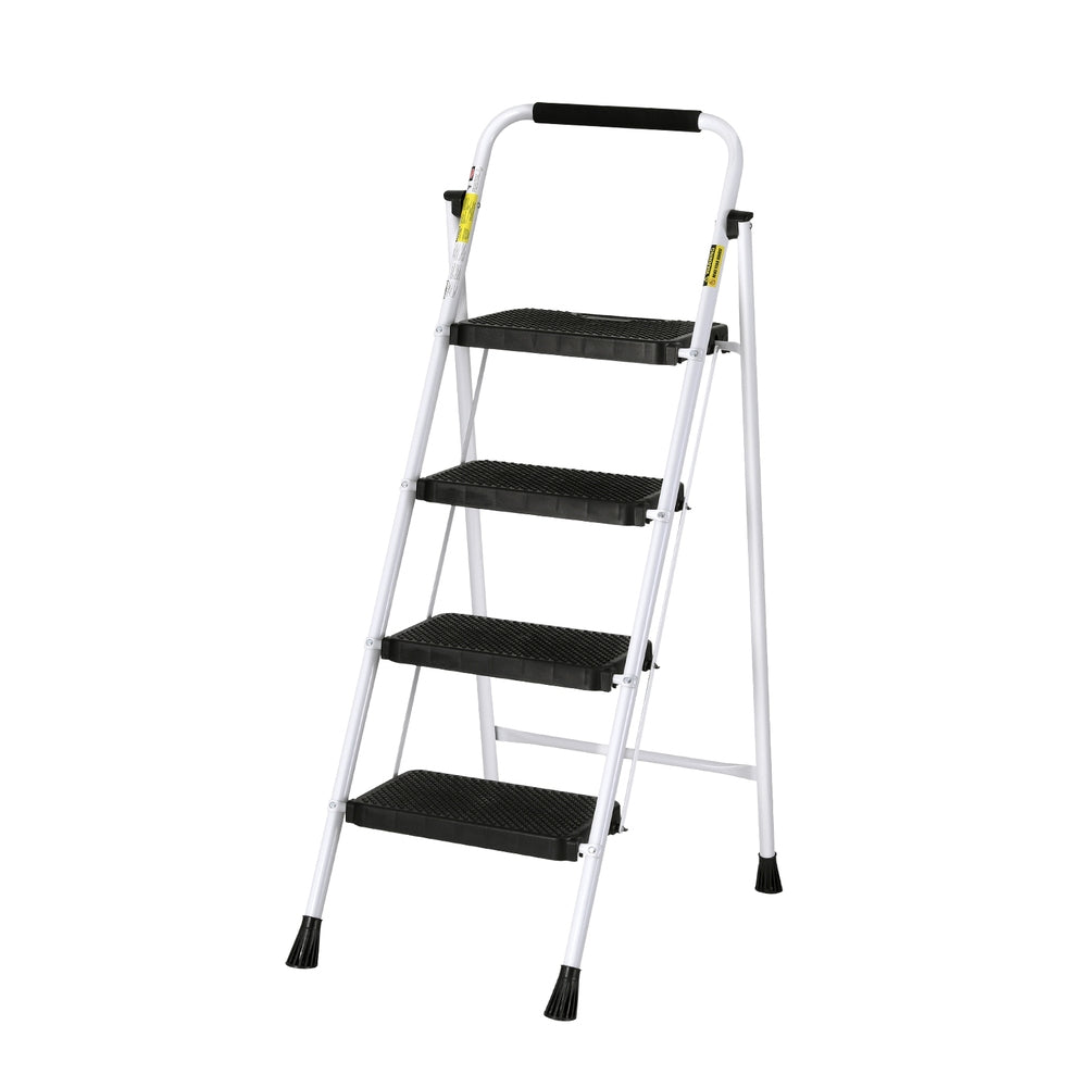 Giantz 4 Step Ladder Multi-Purpose Folding Steel Light Weight Platform-0