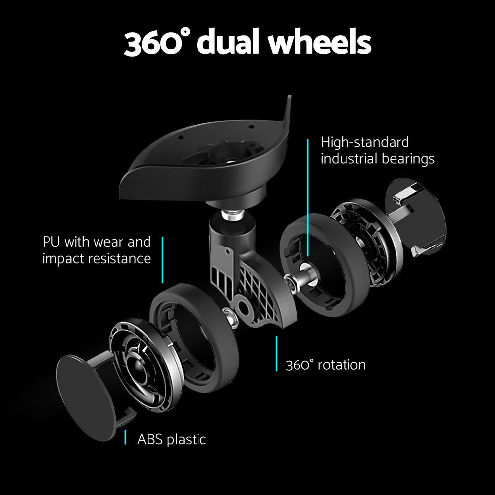 Wanderlite 28'' Luggage Travel Suitcase Set TSA Carry On Hard Case Green-5