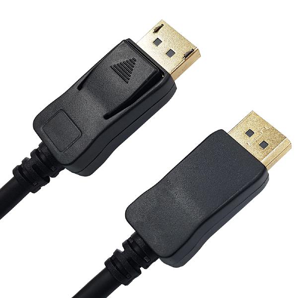 Shintaro 1m DisplayPort to DisplayPort Cable V1.4 - 4K, Secure Lock Connector-0