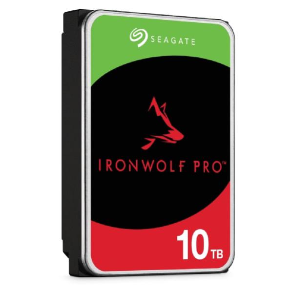 Seagate IronWolf Pro, NAS, Internal 3.5&quot; HDD, 10TB, SATA 6Gb/s, 7200RPM, 256MB Cache, Limited 5 Year Warranty - SOH Pricing only No Backorders.-0