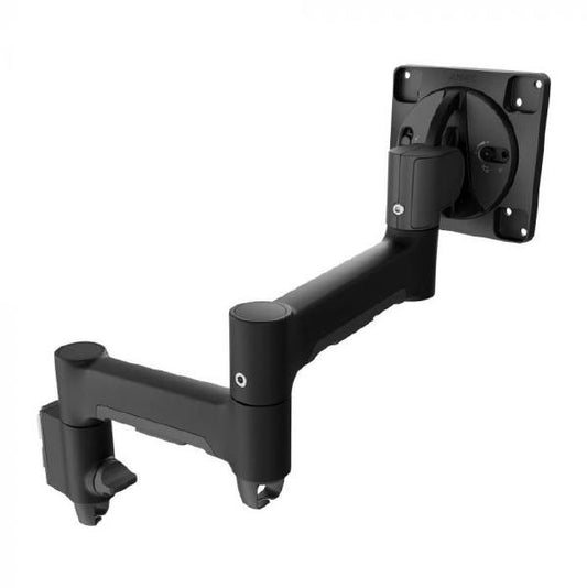 Atdec AWM-A46T 460mm Medium Swing Monitor Arm, Adjustable Tilt and Pan, Black-0