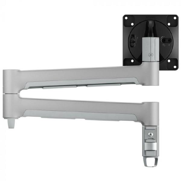 Atdec AWM-A71T 710mm Long Swing Monitor Arm, Adjustable Tilt and Pan, Silver-0