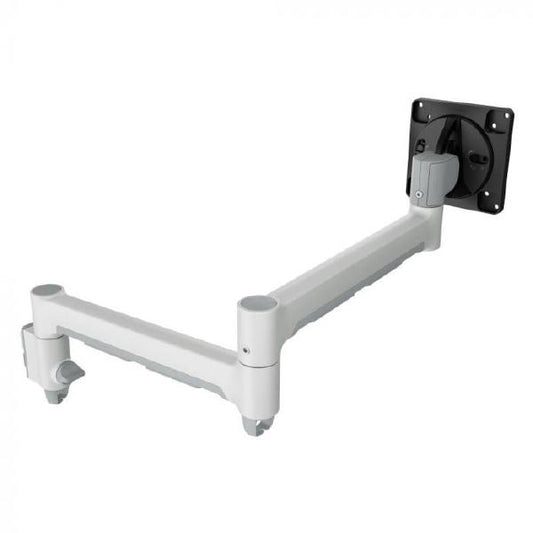 Atdec AWM-A71T 710mm Long Swing Monitor Arm, Adjustable Tilt and Pan, White-0