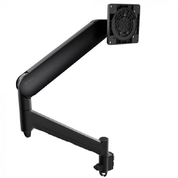 Atdec AWM-ADTC Dynamic Monitor Arm with Clamp / 8kg (17.6lb) Flat and Curved Screen, Black-0