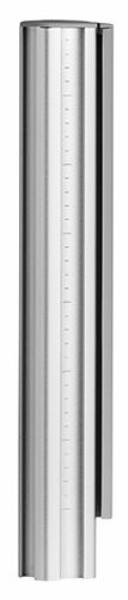Atdec 400mm Medium Post With Guide Marks Silver-0