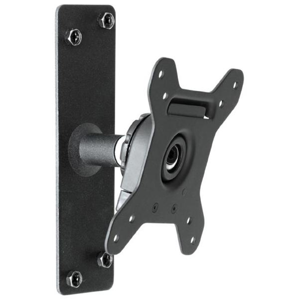 Atdec SD-WD Swivel Wall Mount. Max load 25kg. VESA 75x75 100x100. Black-0