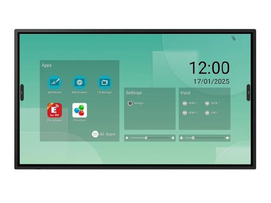 Sharp PN-LM431 AQUOS Board 43&quot; IFP Interactive Display Systems, LCD, 500 cd/m2 Brightness, 3 year warranty-0