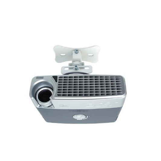 Atdec Flush Ceiling Universal Projector Mount. Max Load 15kg, 360 Rotation, Quick Release. 10 Year Warranty. White Finish.-0