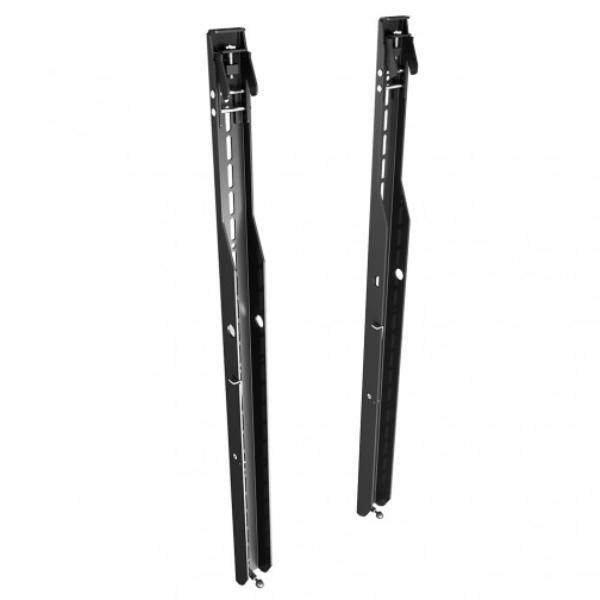 Atdec Telehook Wall Universal Video Wall Vertical Rail Set. - Portrait Only-0