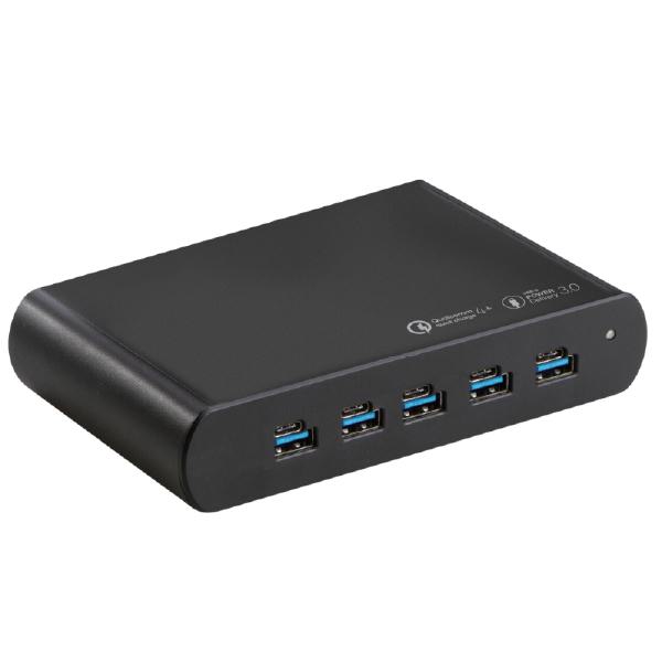 Shintaro 150W 5-Port GaN Charger USB-C &amp; USB-A Multi Port Fast Charger for Laptops, Smartphones, Tablets - Power Sharing Optimisation-0